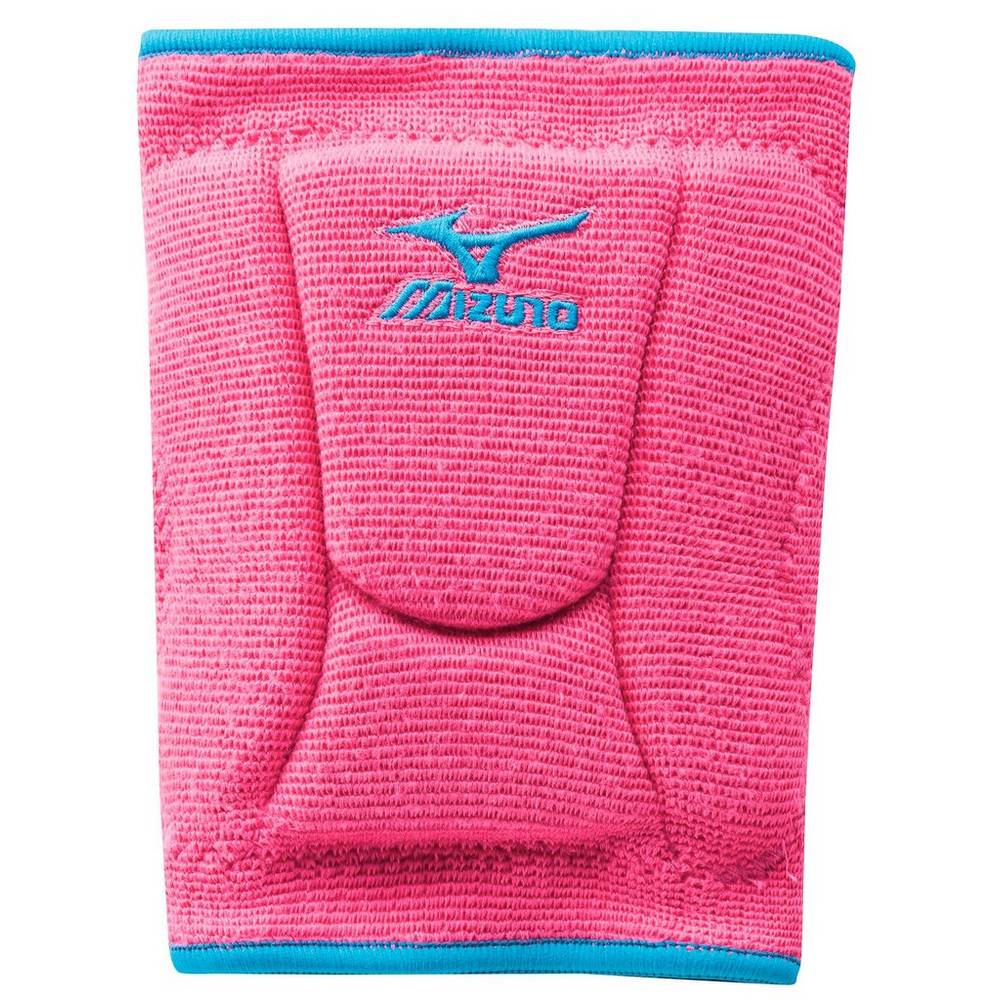 Mizuno Men's LR6 Highlighter Volleyball Knee Pads Pink/Blue (480119-DBF)